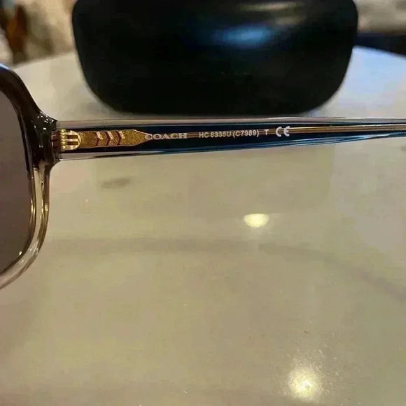 NEW Coach HC 8335U brown gradient with case - Picture 2 of 9